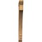 Ekena Millwork Imperial Slat Smooth Bracket, Western Red Cedar, 3 1/2"W x 36"D x 40"H BKT04X36X40IMP06SWR - alternate 2